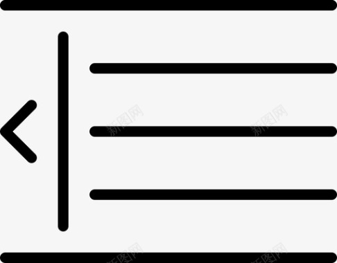段落分隔缩进段落排列编辑图标图标