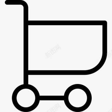 购物车购买超市图标图标