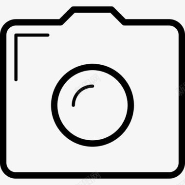 摄影相机技术界面优雅图标图标
