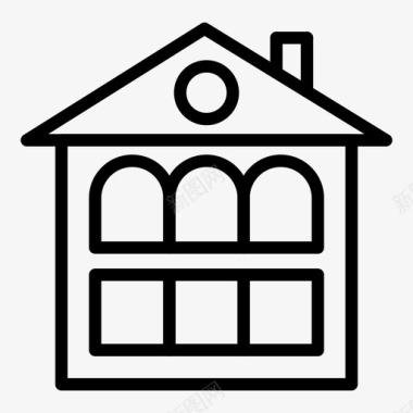 房子房子建筑家图标图标