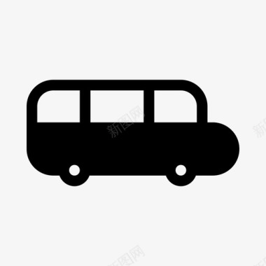 总线车辆教育ios优化图标图标