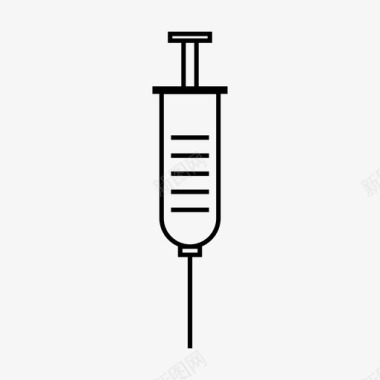 病人看诊注射器注射医疗图标图标