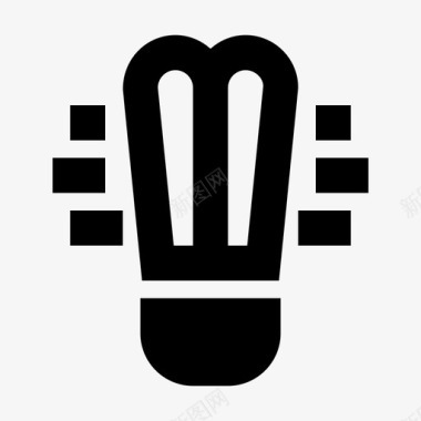 节能灯环境灯泡图标图标