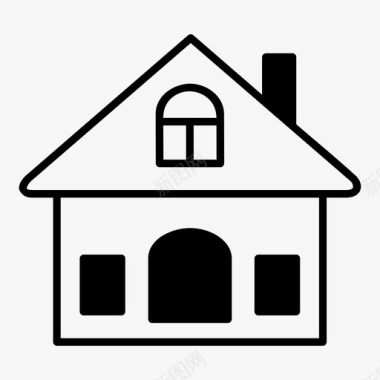 房子主页免抠png房子建筑物家图标图标