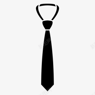 领带饰品衣服图标图标