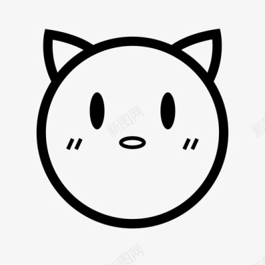 吉林印象脸猫迷糊图标图标