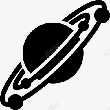 土星大自然科学图标图标