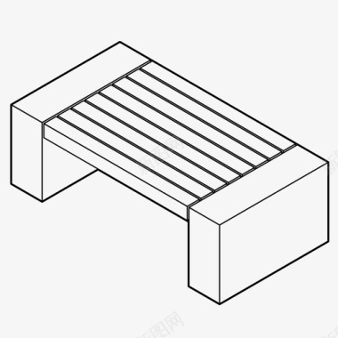 座位图片长凳城市家具公园图标图标