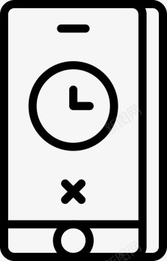 小游戏界面解除警报应用程序时钟图标图标