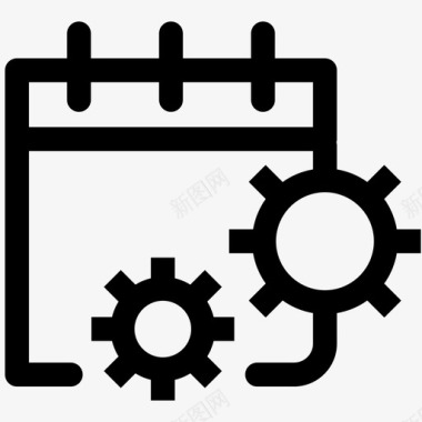 斜纹日历日历设置预订机制图标图标