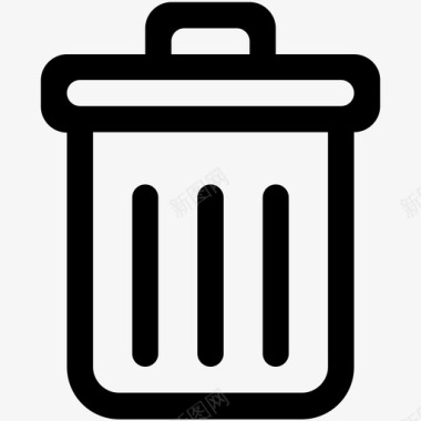 删除垃圾箱删除图标