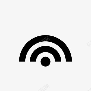 网络中等信号wifi图标图标