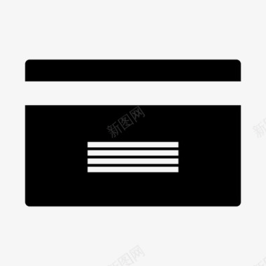银行卡商务信用卡图标图标