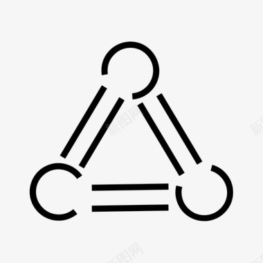 主机结构分子化学科学图标图标