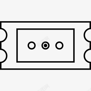 事件票证纸张事件图标图标