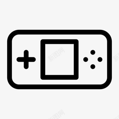 电子游戏娱乐玩图标图标
