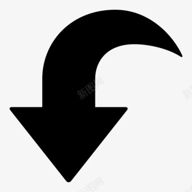 火焰数字1向下箭头后退图标图标