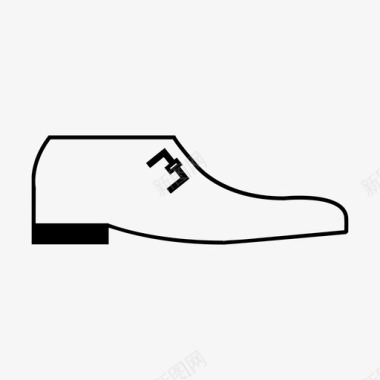 鞋靴子皮鞋图标图标