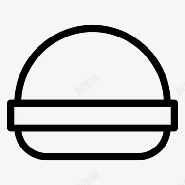 食品汉堡熟食图标图标
