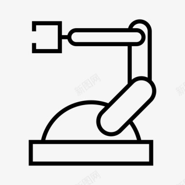 自动化设计工业机器人自动化工业图标图标