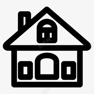 房子主页免抠png房子建筑物家图标图标