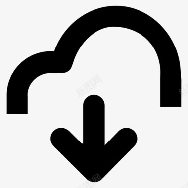 水彩笔触触宝云图标