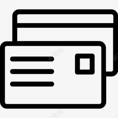 网页设计卡通信用卡atm银行卡图标图标