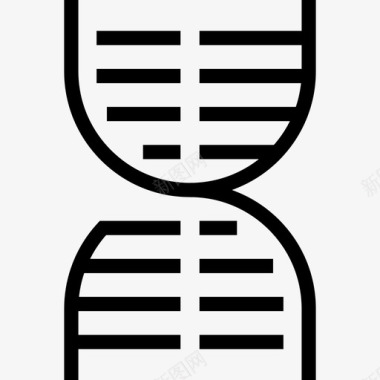 螺旋型遗传学链dna图标图标