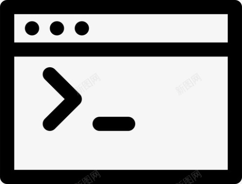 样机科技互联网浏览器代码控制台图标图标
