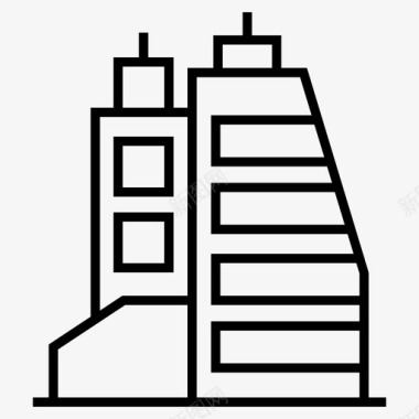塔建筑阁楼图标图标