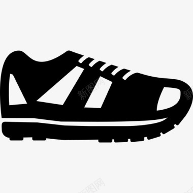 跑鞋时尚运动偶像图标图标