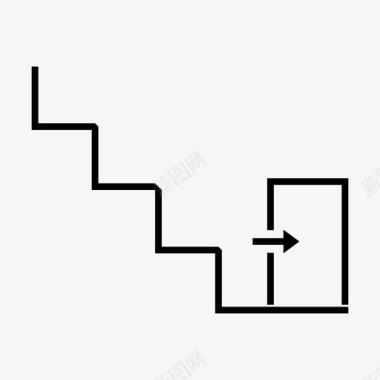 下降图片出口下降紧急出口图标图标