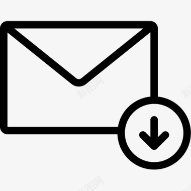 电子邮件电子邮件信封信件图标图标