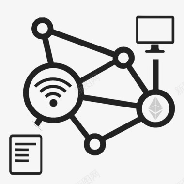 区块链海报智能合约区块链以太坊图标图标