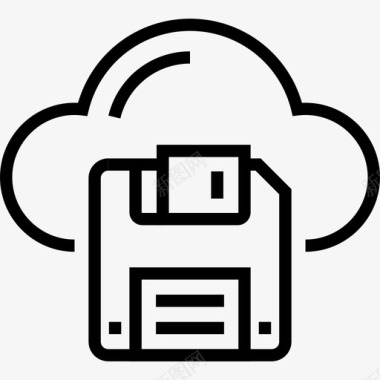 云保存保存到云数据internet图标图标