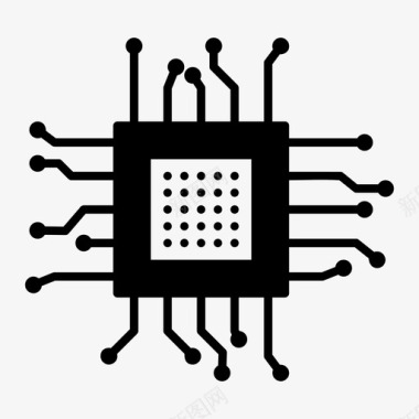 RAM存储器处理器芯片内存图标图标