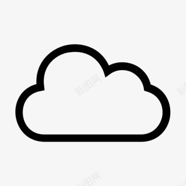 云服务器服务器云连接图标图标