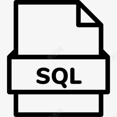 SQLsql文件扩展名格式图标图标