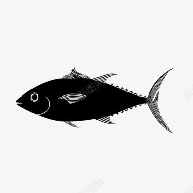 蓝鳍金枪鱼动物鱼图标图标