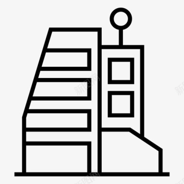 塔建筑阁楼图标图标