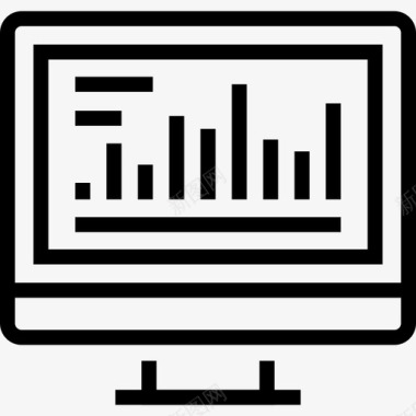 跳远图标统计分析图表图标图标