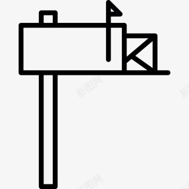 邮箱和信封网络实物资产图标图标
