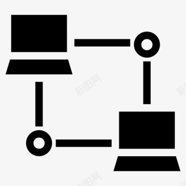 媒体社交网络网络计算机网络网络共享图标图标