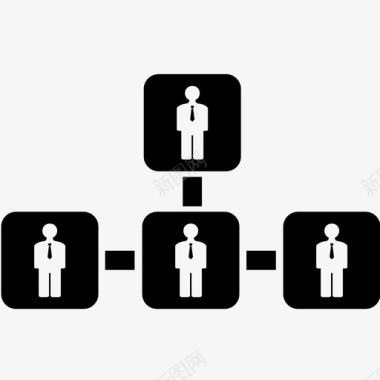 办公室人员标牌用户业务组图标图标