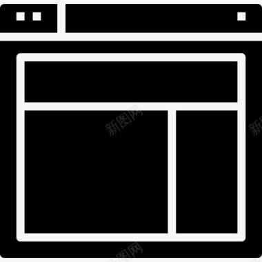 文本布局web布局浏览器页面图标图标