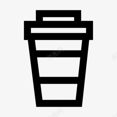 可爱咖啡杯咖啡咖啡杯饮料图标图标