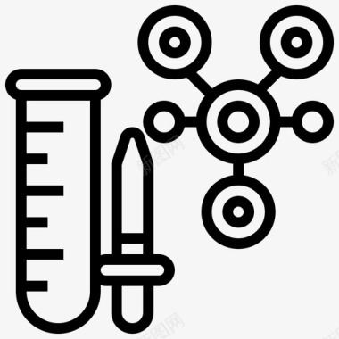 实验科学的图标科学健康医院图标图标