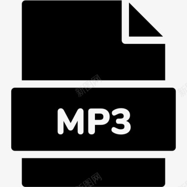 MP4扩展mp3文件扩展名格式图标图标