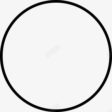 圆环 - 基准尺寸84像素 - 描边2像素图标