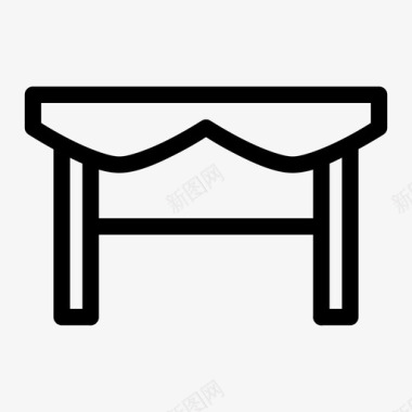 桌子咖啡桌餐桌图标图标